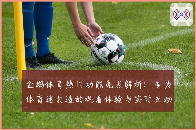 企鹅体育热门功能亮点解析：专为体育迷打造的观看体验与实时互动平台